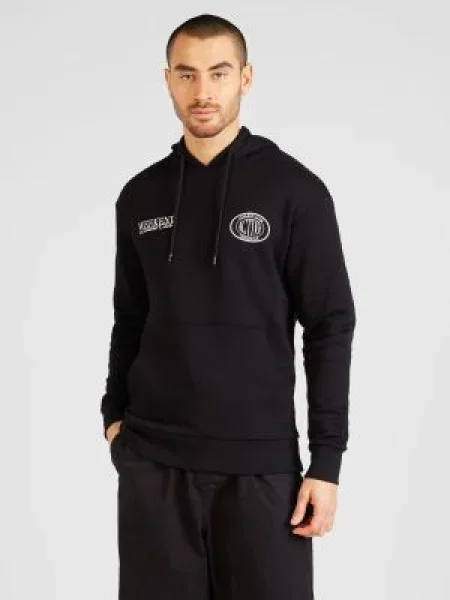 JACK & JONES Majica BRADLEY črna / off-bela