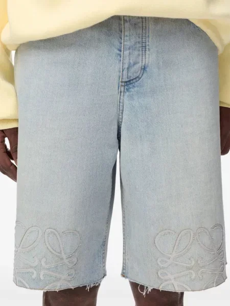 Szorty jeansowe Loewe niebieskie