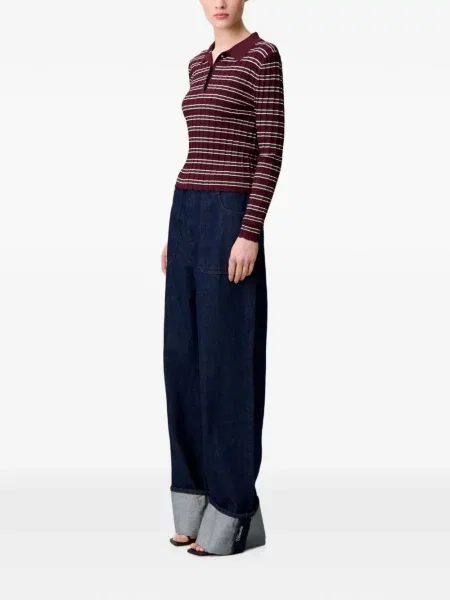 Top Claudie Pierlot tricotate violet