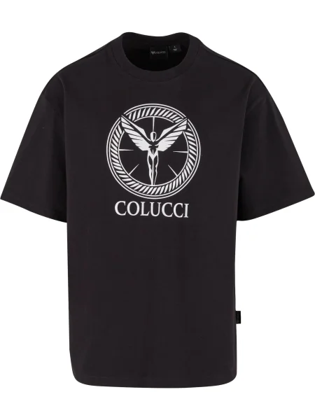Colucci Tričko Ikarus černá bílá