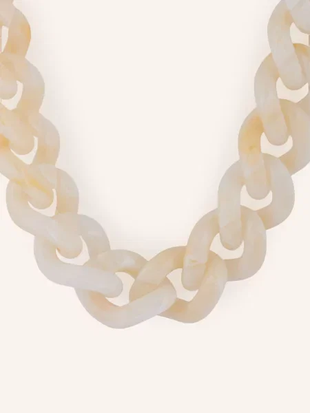 Vanessa Baroni Łańcuszek Flat Chain weiss