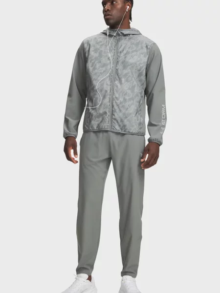 Спортивные штаны Under Armour для бега серые