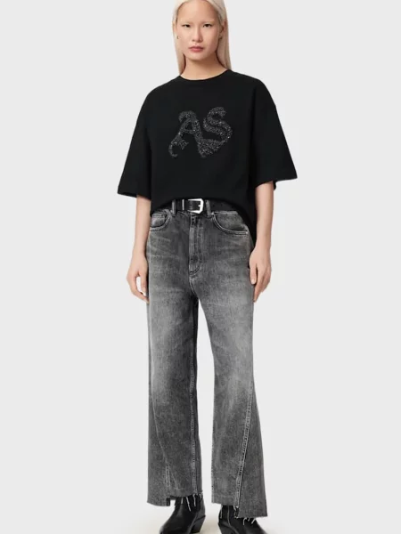 Футболка Allsaints чорна