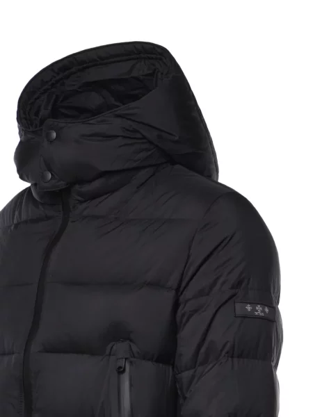 Geacă cu puf Tatras cu glugă negru