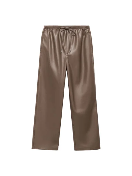 MANGO Pantaloni Apple caramel maro