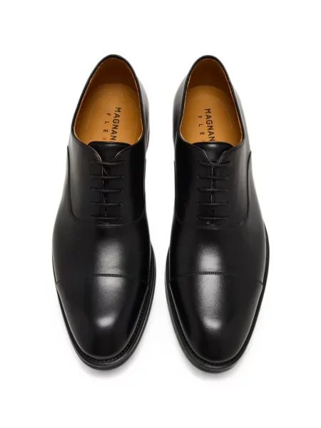 Șapcă Magnanni din țesătură twill negru