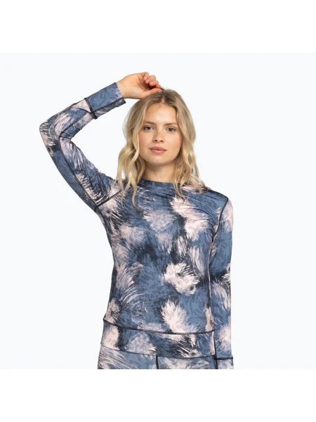Női hosszú ujjú ROXY Daybreak Brushed Top wild wind darknight női termál felső. Méret: S kék