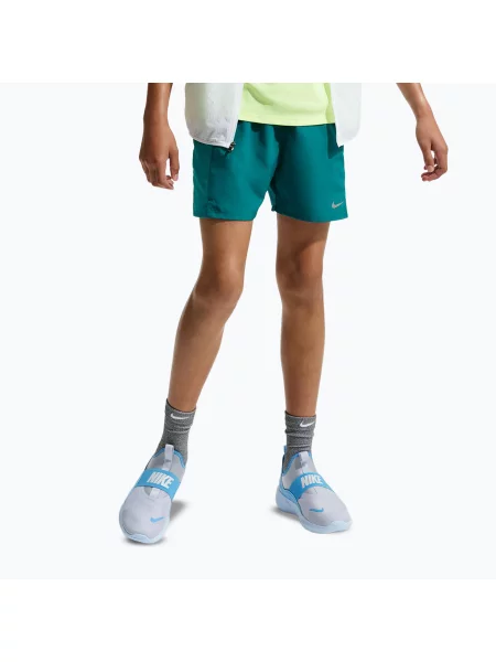 Gyerek rövidnadrág Nike Miler bright spruce/energy. Méret: zöld