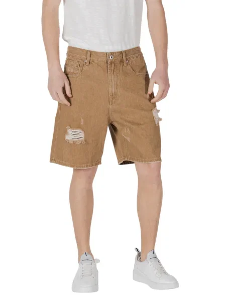 Bermuda kratke hlače Gianni Lupo bela