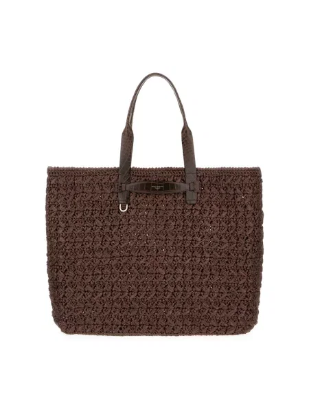 Torba Dolce And Gabbana biznesowa brązowa