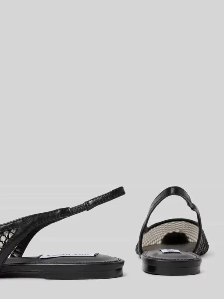 Steve Madden baleriny Marissa z odkrytą piętą czarny