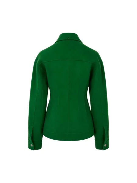 Kurtka Sportmax wełniana zielona