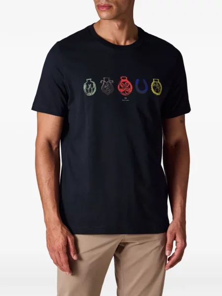 Grafic tricou Ps Paul Smith albastru