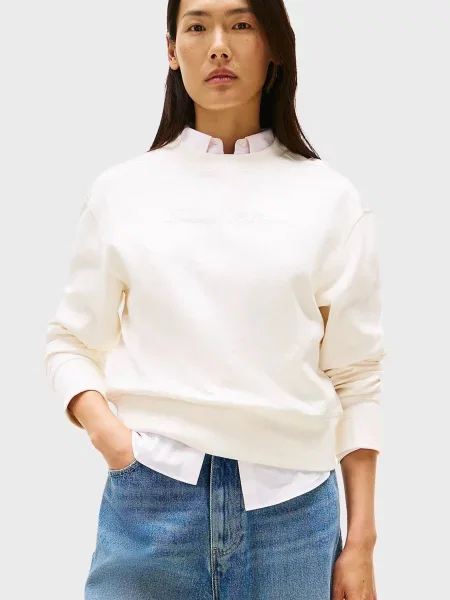 Світшот Tommy Hilfiger білий