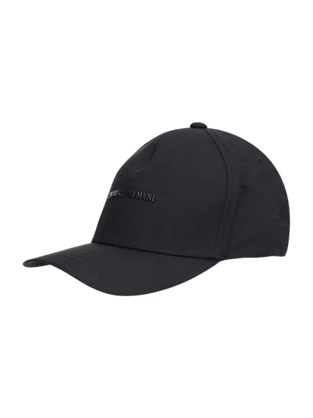 Emporio Armani czapka z daszkiem czarna