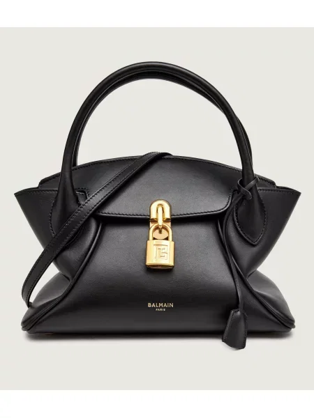 Rucsac Balmain din piele negru