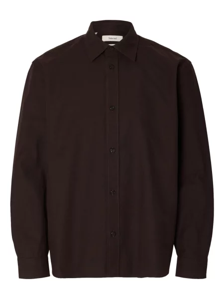 SELECTED HOMME Cămașă Sinus' maro