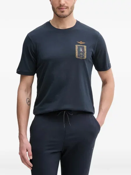Tricou Aeronautica Militare cu imagine albastru