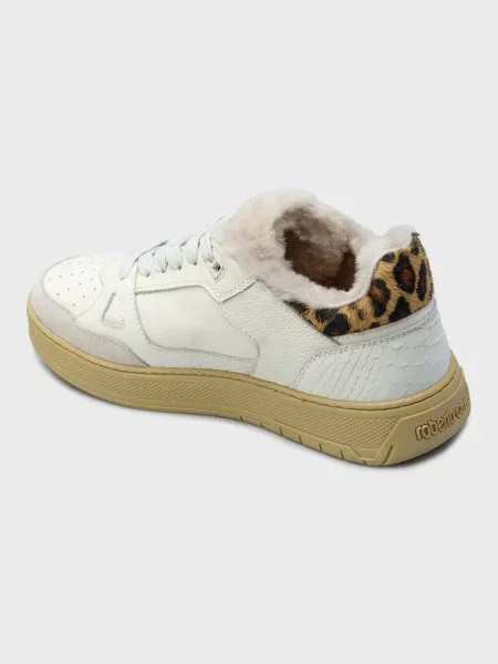 Кеды Roberto Cavalli белые