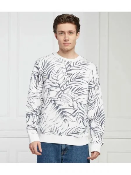 GUESS Hanorac LASSE alb