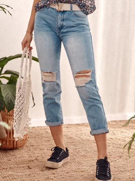 Kavbojke Fasardi modra