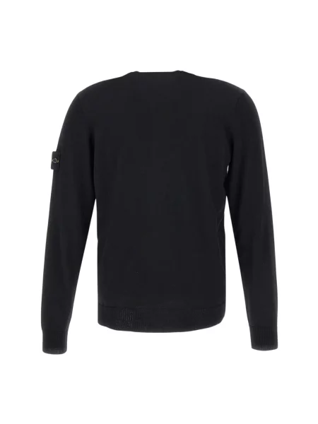 Sweter Stone Island z kamieniami czarny