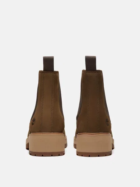 Нубукові Челсі Timberland оливковий