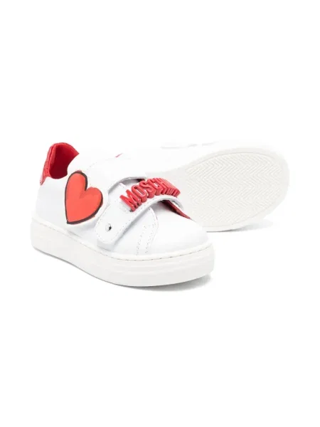 Sneakersy dziecięce Moschino białe