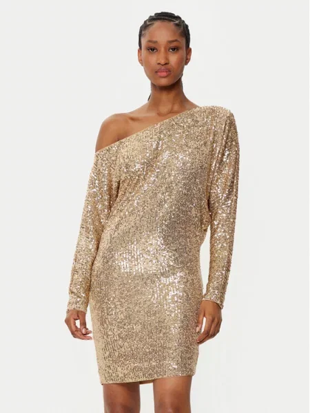 Marciano Guess Cocktail obleka Zlata