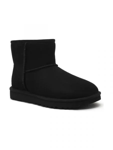 UGG De piele bocanci W Classic Mini II negru