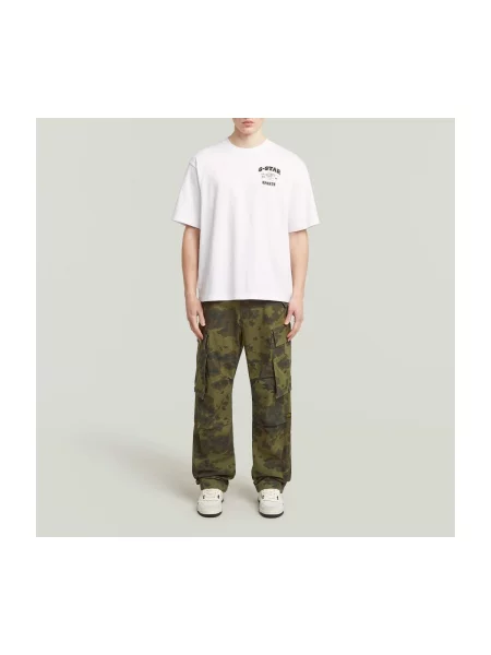 Trčanje majica G-star Raw bijela