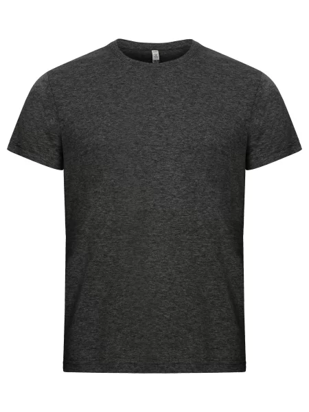 Clique Classic OC-T koszulka organiczna anthracite melange szara