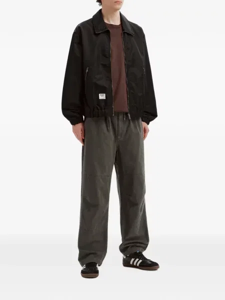 Pantaloni Fingercroxx cu cordon gri