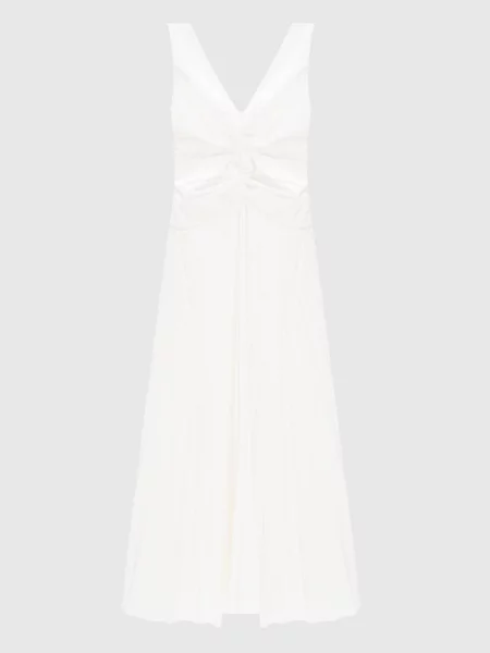 Сукня з плісуванням Simkhai біла