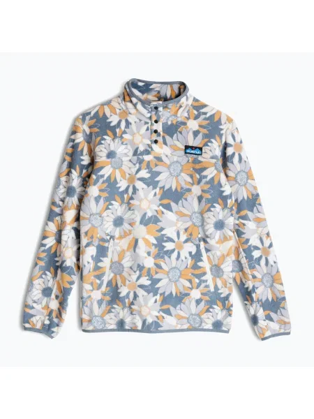 Дамски поларен суитшърт KAVU Cavanaugh Spring Bloom бяло