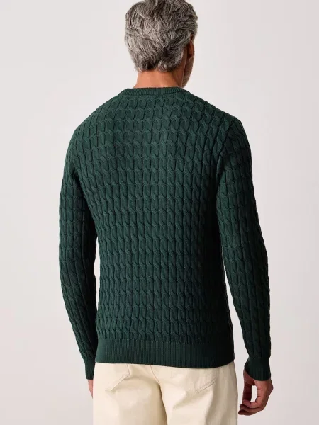 U.S. Polo Assn. светр CLASSIC COTTON CABLE KNIT CREW