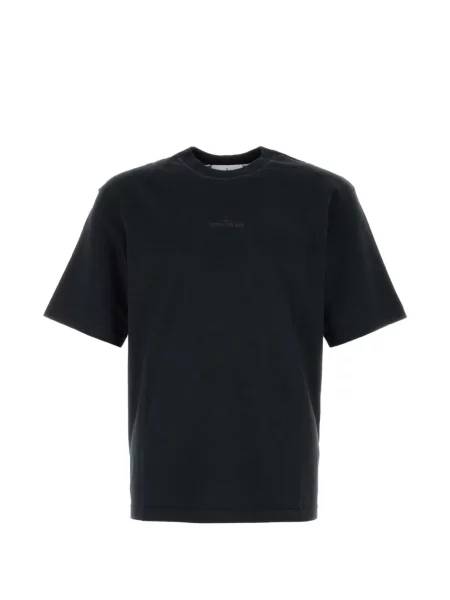 Tricou Stone Island cu imagine albastru