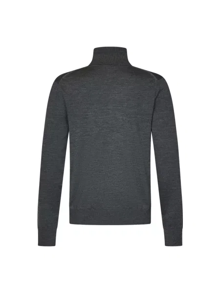 Sweter z golfem Dolce And Gabbana szary