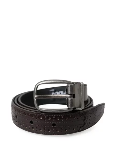 Cu centură curea Dolce & Gabbana maro