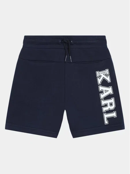 Karl Lagerfeld Kids Sportske kratke hlače D Tamnoplava