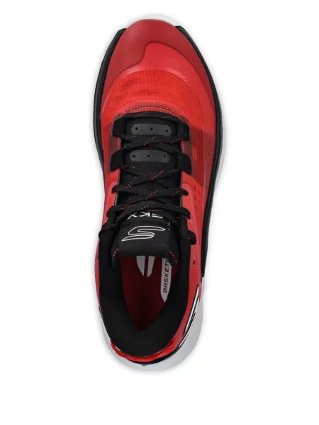 Sneakerși Skechers roșu