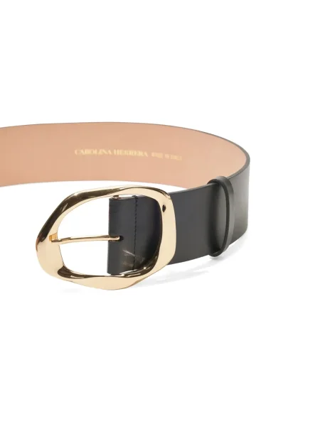 Curea Carolina Herrera din piele negru