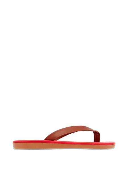 Sandale Ancient Greek Sandals din piele roșu