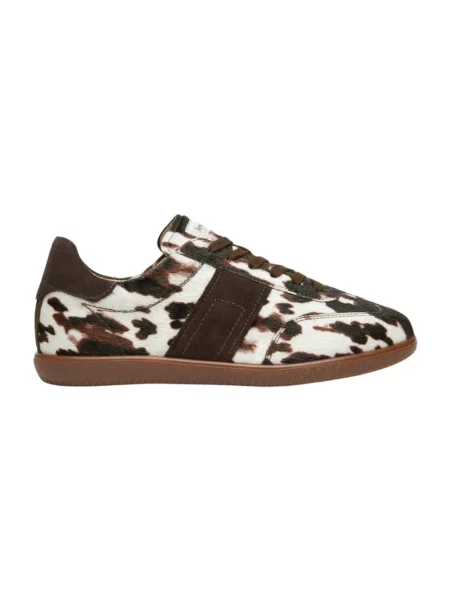 Sneakersy Nerogiardini zamszowe brązowe