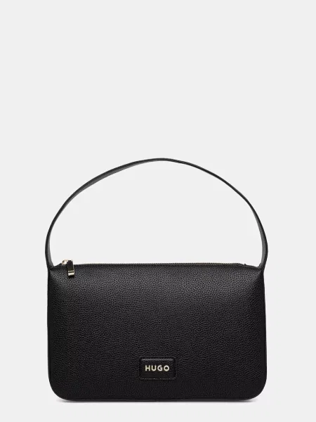 HUGO torebka z imitacji skóry Orin_Hobo czarna