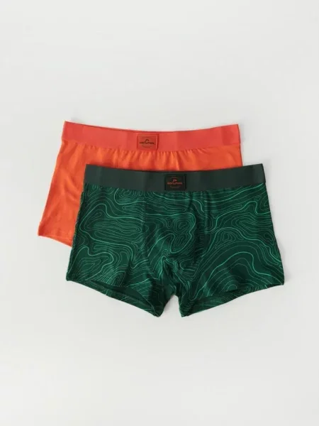 Набір трусів DIVERSE бавовна/еластан помаранчевий