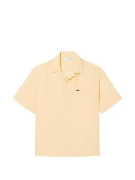 Къс риза Lacoste жълто