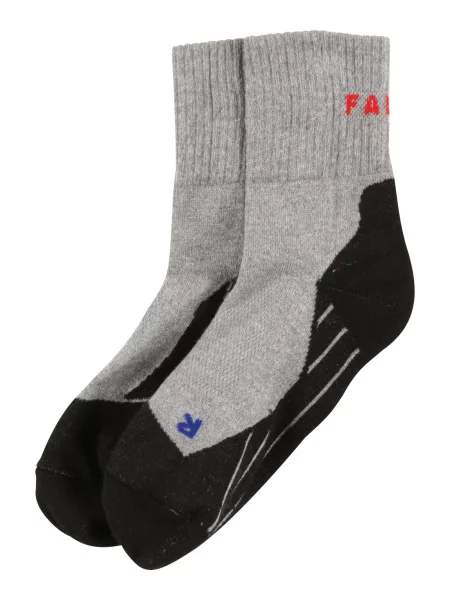 FALKE Șosete sport gri negru