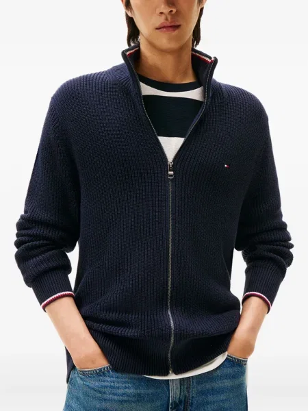 Cardigan Tommy Hilfiger albastru