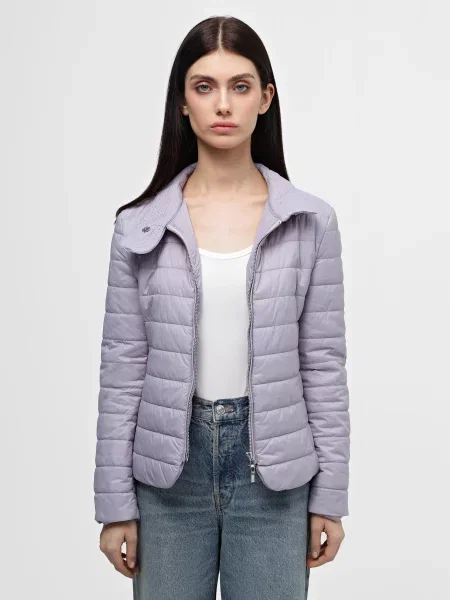 Emporio Armani Демісезонна куртка фіолетовий